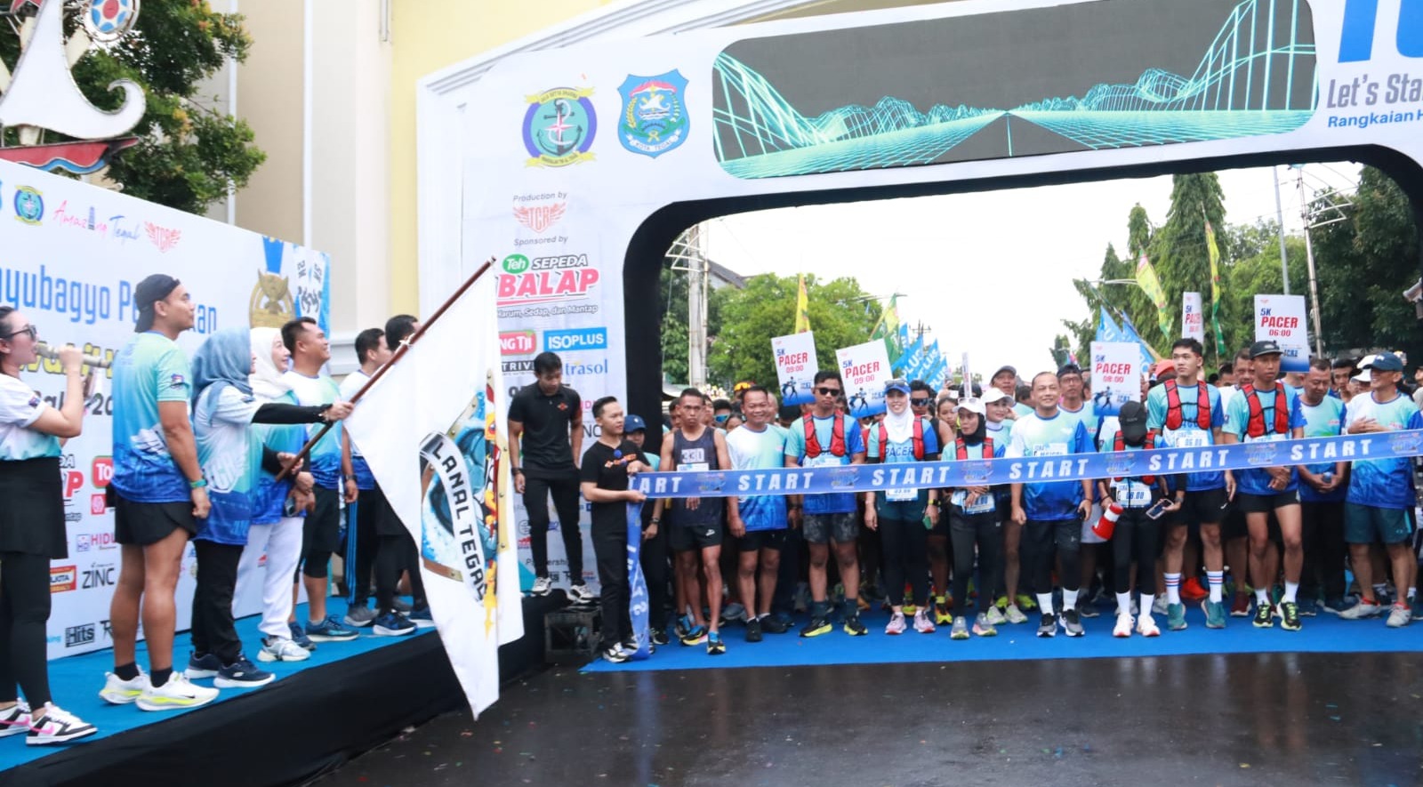 Tegal City Run Diramaikan 2.000 Pelari, Ini Para Juaranya