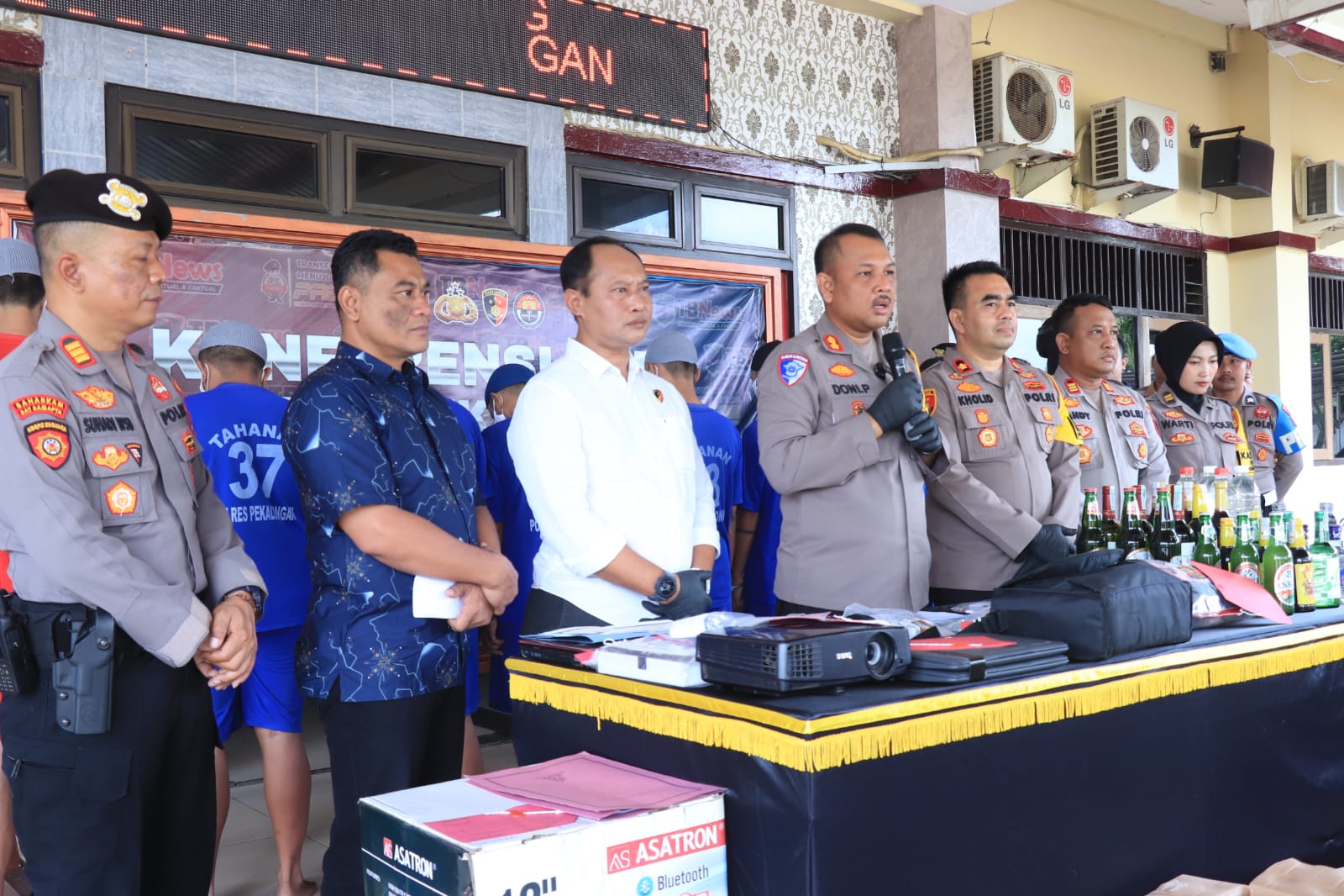 Polres Pekalongan Ungkap Sejumlah Kasus Kriminal Jelang Idul Fitri 2025