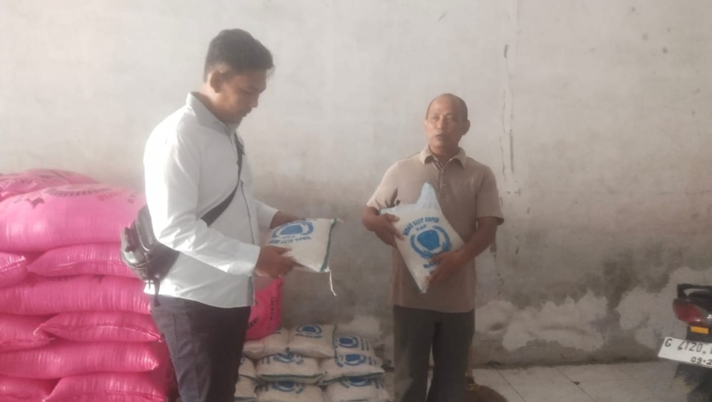 Pastikan Stok Aman, Satgas Pangan Polres Brebes Sidak Sejumlah Pasar Tradisional 