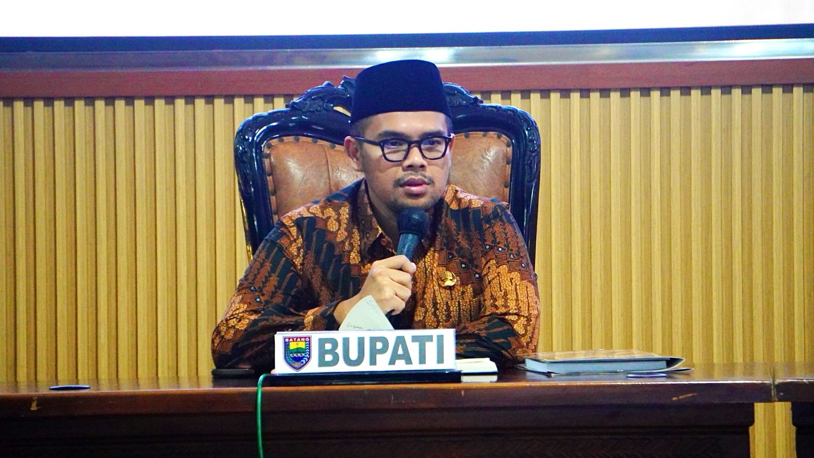 Bupati Batang Tegaskan Tak Ada Jual Beli Jabatan