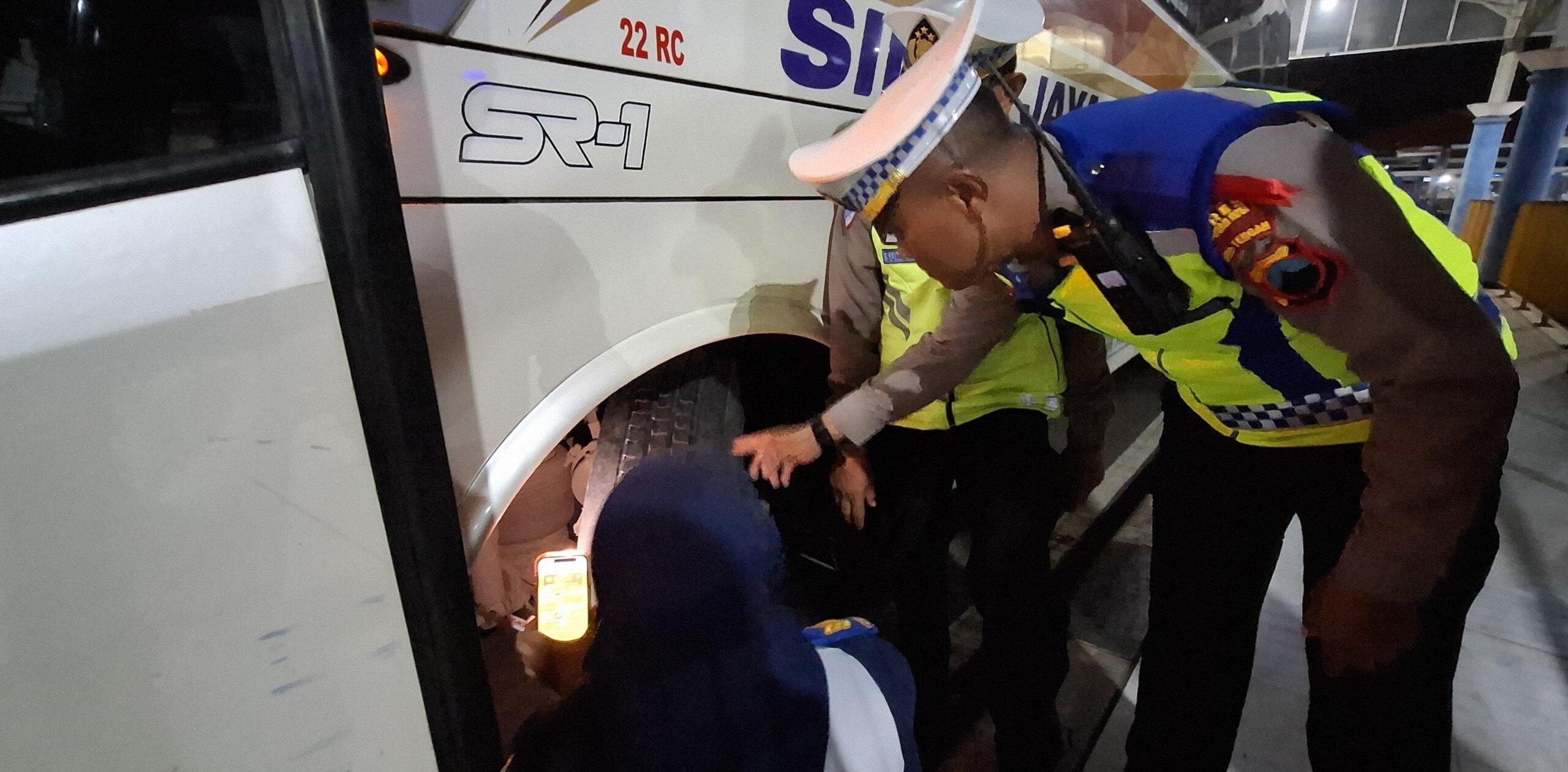 Terminal Tipe A Pekalongan dan Polres Perketat Ramp Check untuk Cegah Kecelakaan Selama Mudik Lebaran