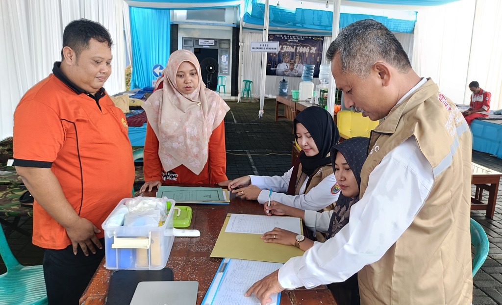 Siap Layani Pemudik, Dinkes Cek Posko Kesehatan