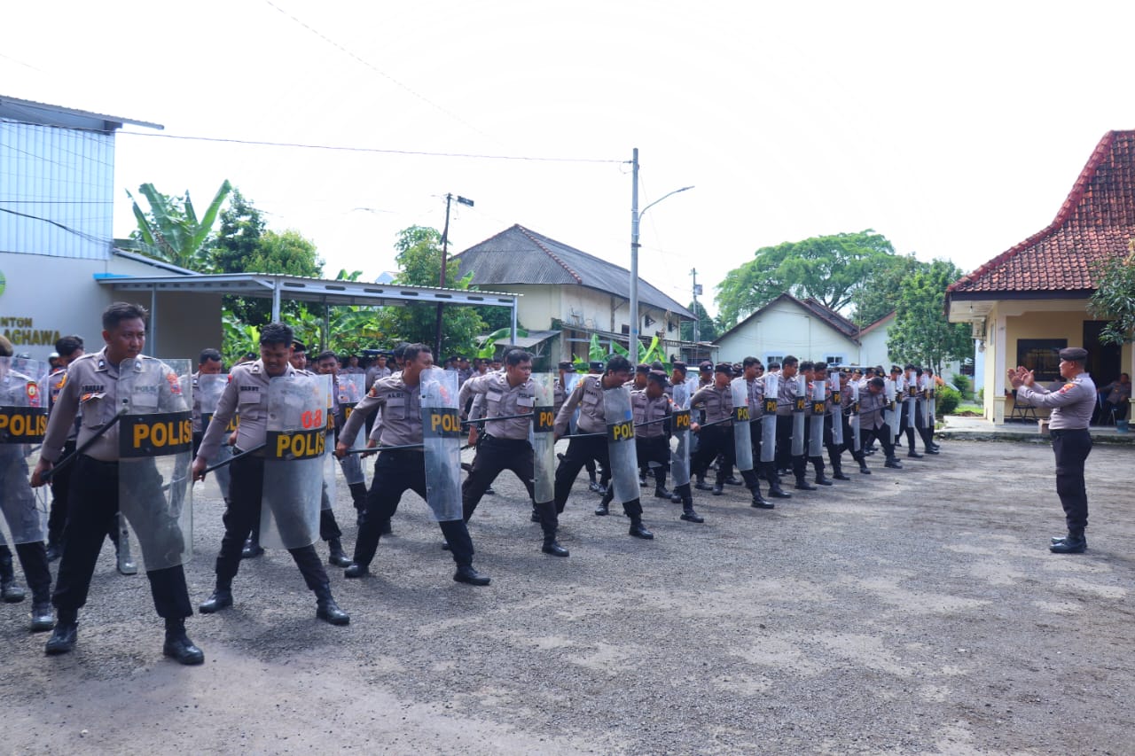 Latihan Kompi Dalmas dan Peleton POH Raimas Dengan Paradigma Baru