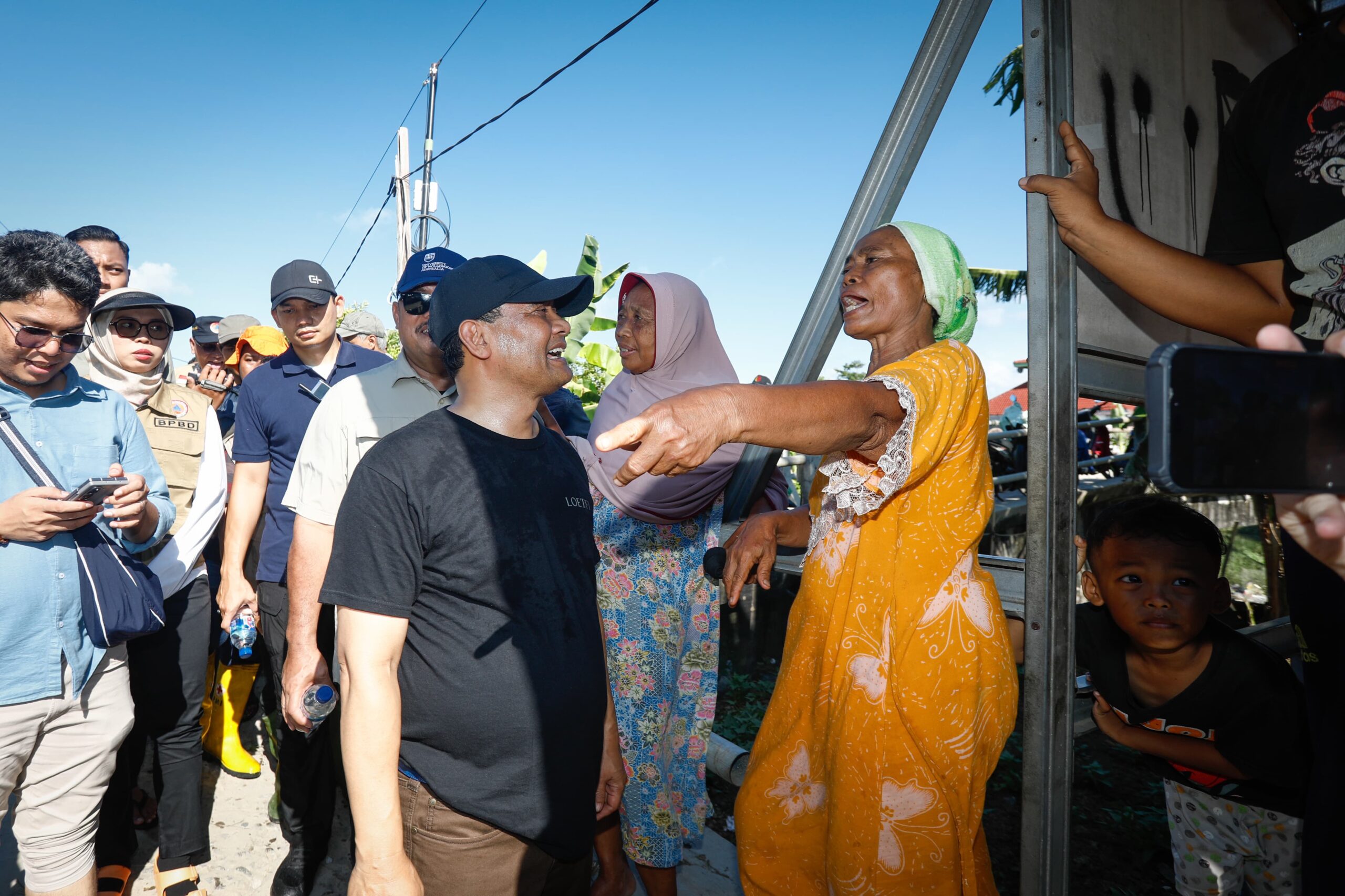 Kunjungi Sayung, Ahmad Luthfi Dapat Curhatan Pedih Warga Korban Rob