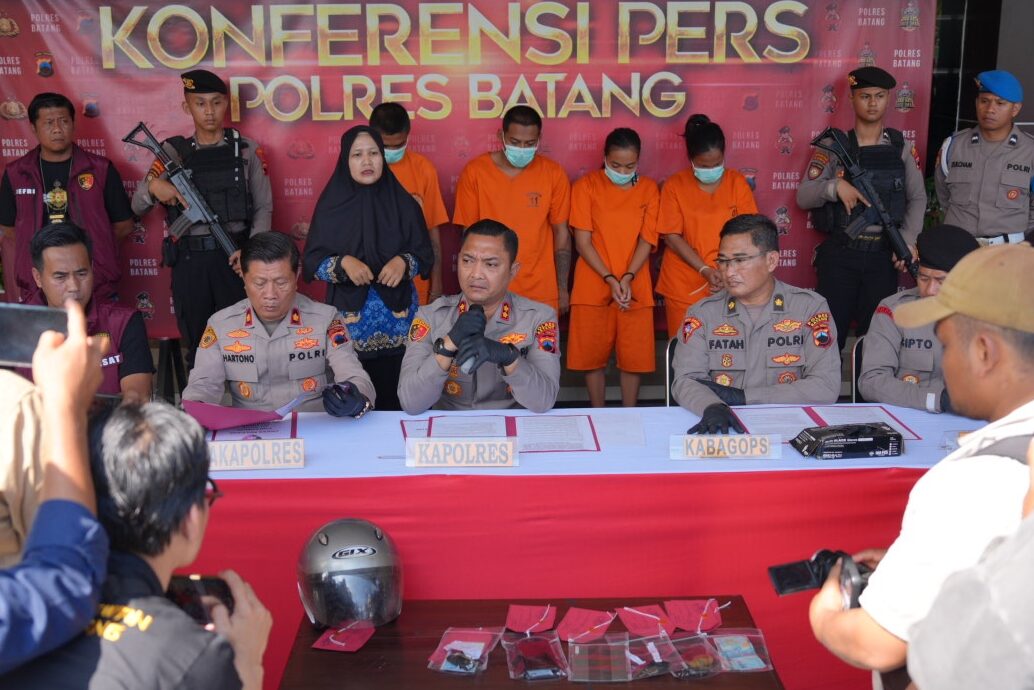 Polisi Bekuk Sindikat Curanmor Spesialis Masjid di Batang, Beraksi Saat Warga Salat Subuh