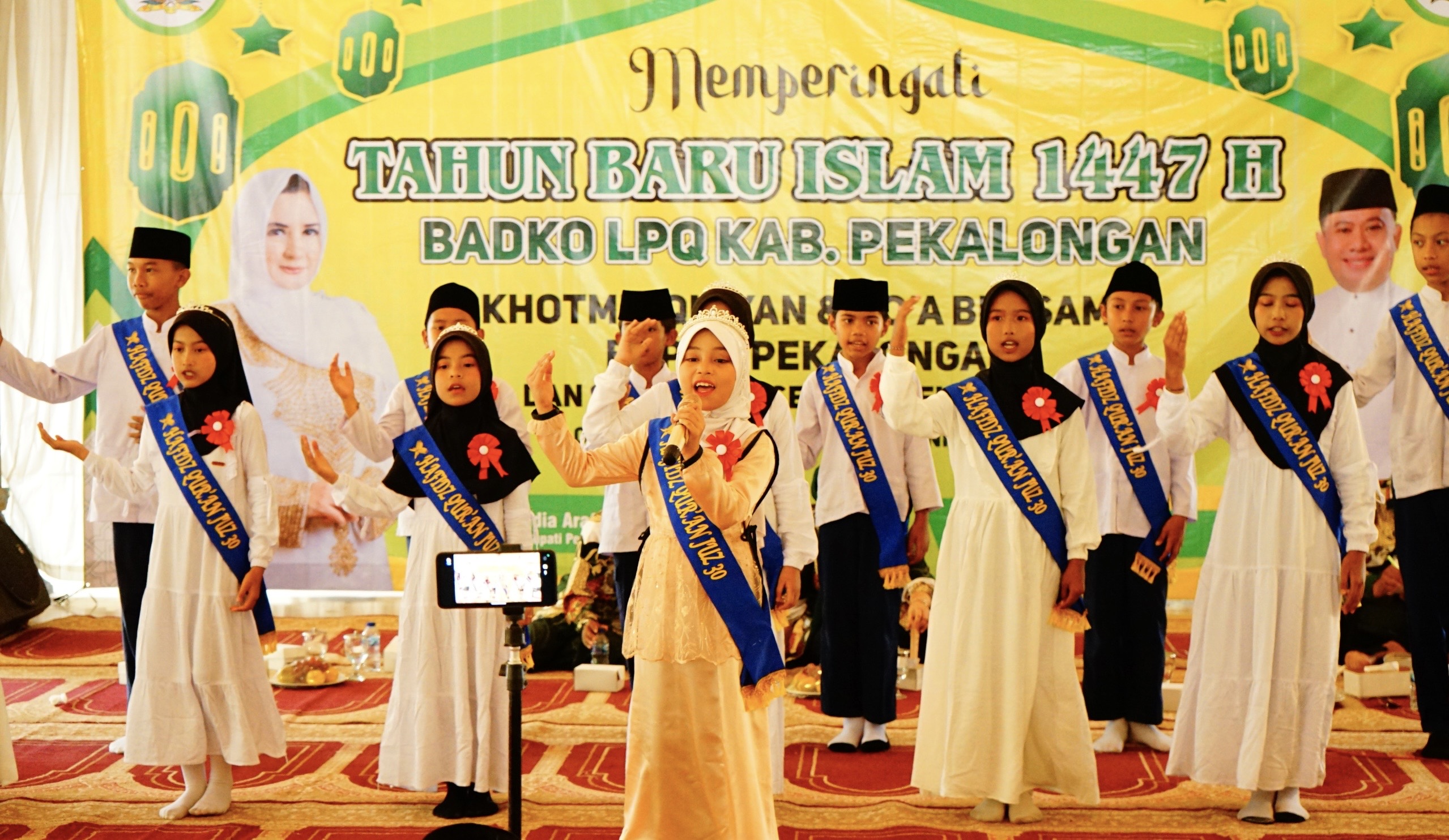 Pemkab Pekalongan Peringati Tahun Baru Islam 1447 H Bersama Ribuan Santri TPQ