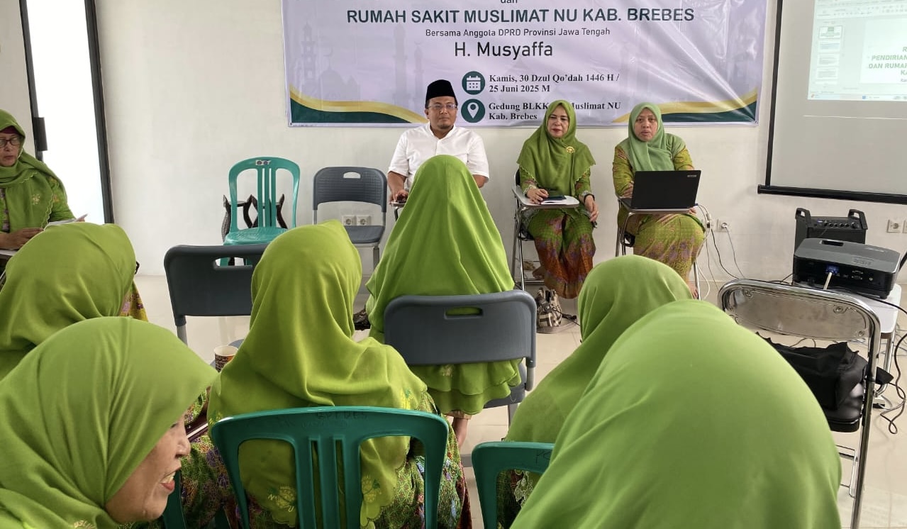Muslimat NU Brebes Bakal Dirikan Pesantren Lansia, Fokus Ibadah dan Kesehatan Spiritual