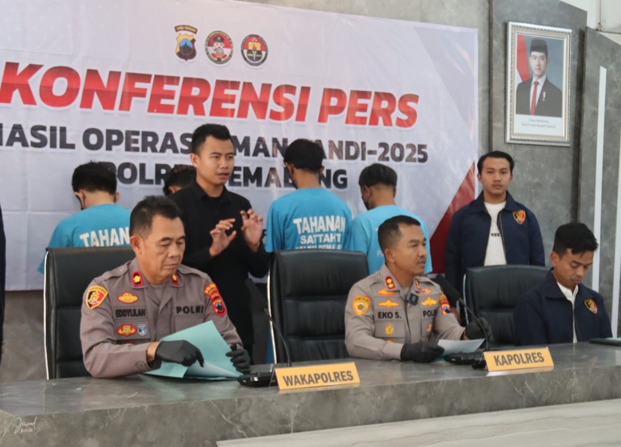 Preman sampai Debt Collector Gadungan di Pemalang Ditangkapi Polisi
