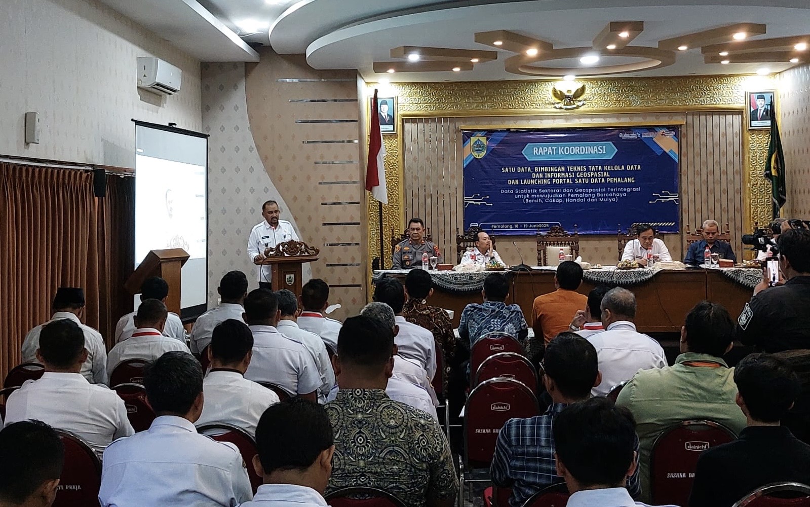 Bupati Pemalang Luncurkan Portal Satu Data