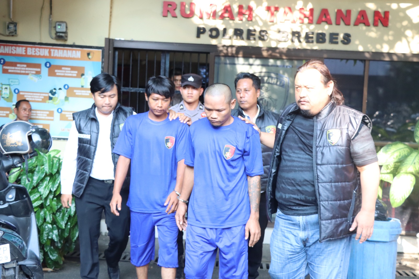 Dua Pelaku Curanmor Ditangkap, Kapolres Brebes: Berkat Peran Aktif Masyarakat