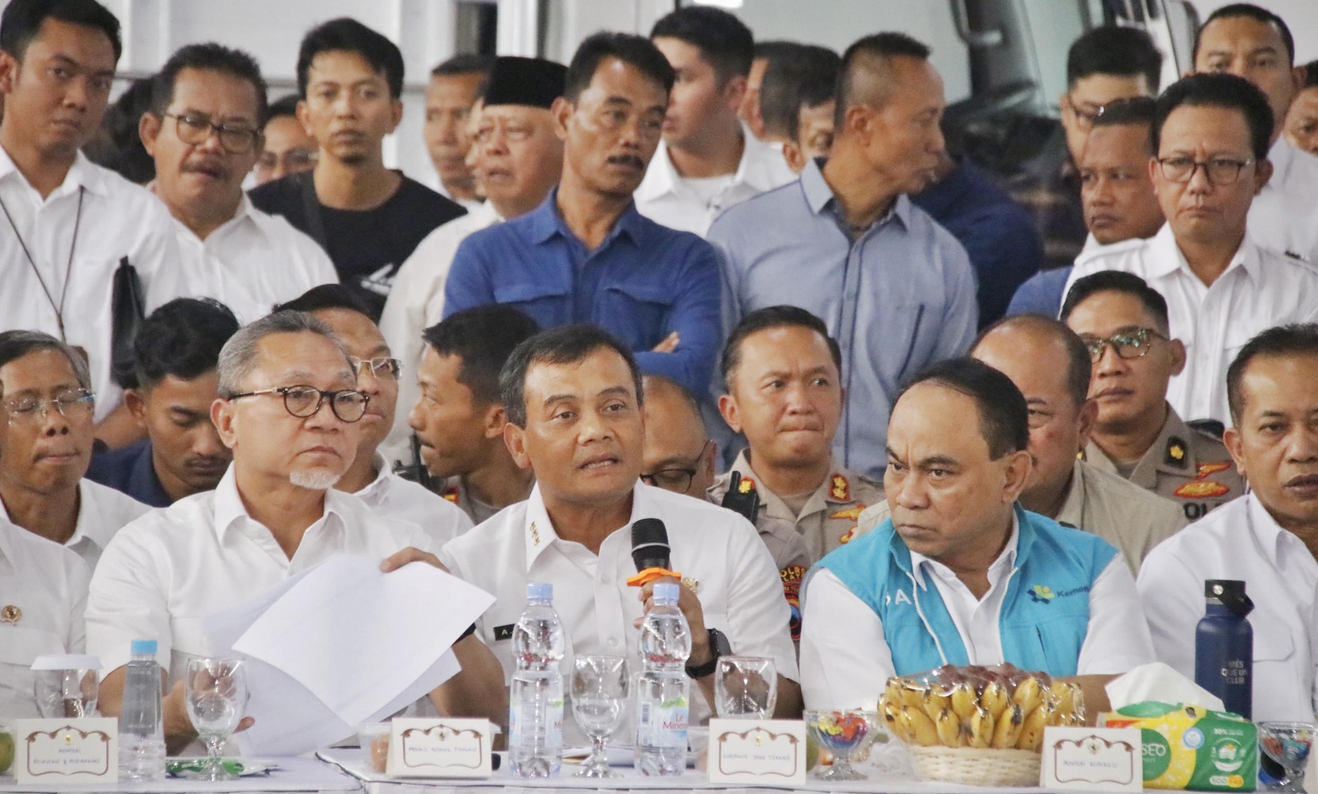 Ditinjau Ahmad Luthfi dan Zulhas, KDMP Bentangan Sediakan Enam Gerai Siap Melayani Warga