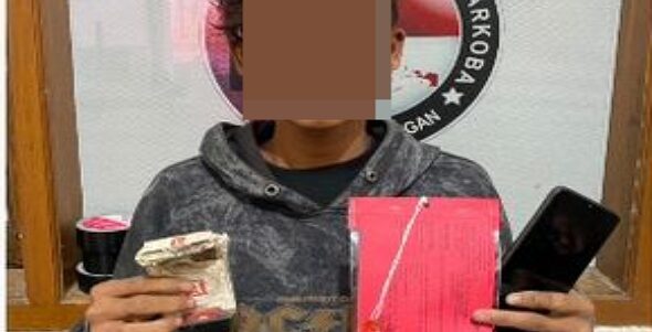 Bawa Paket Sabu ± 0,43 gram, Pemuda di Pekalongan Diamankan Polisi