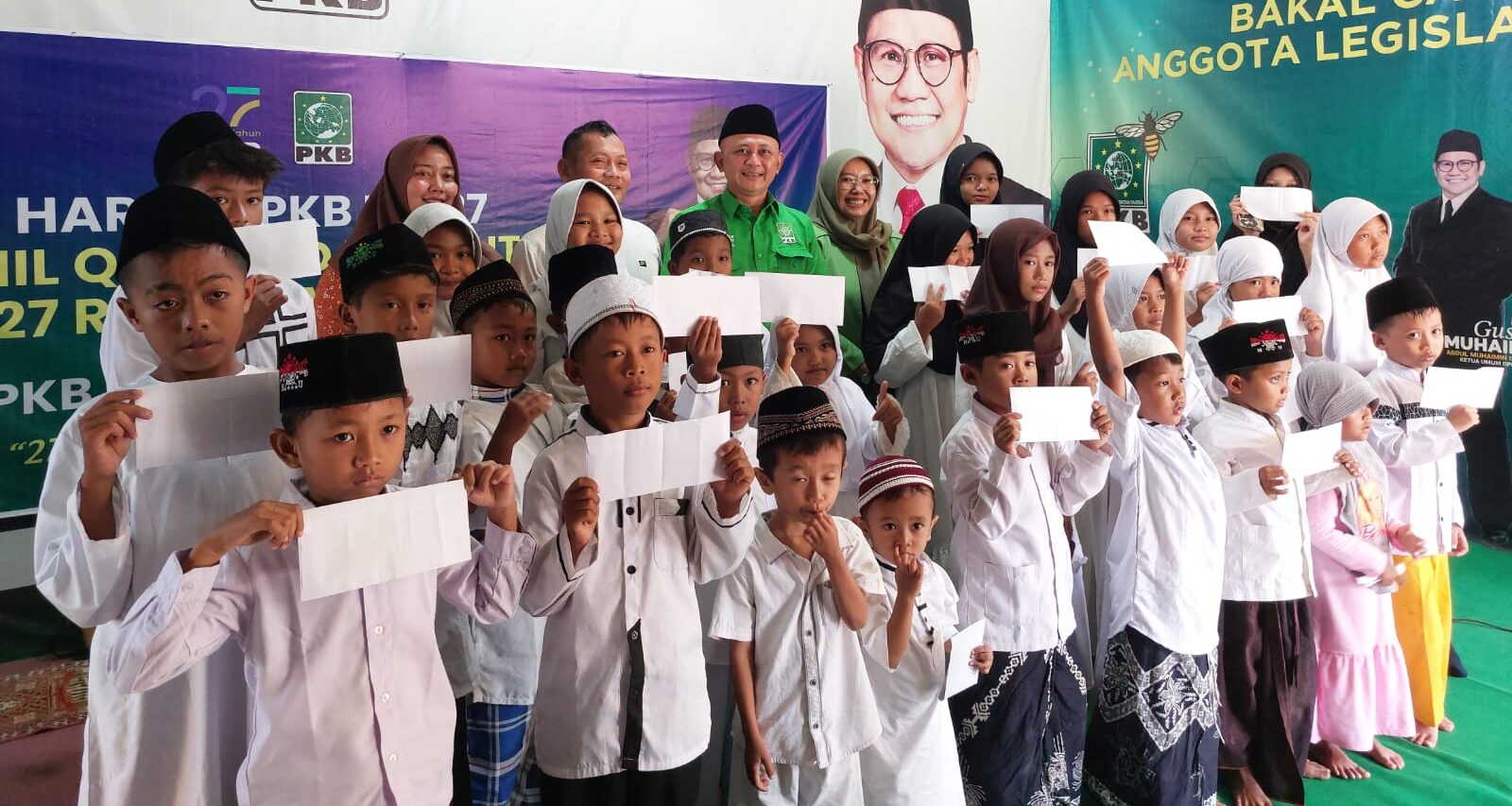 Rayakan Harlah ke-27, PKB Pemalang Santuni Anak Yatim