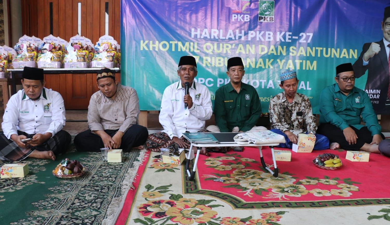 Doa Anak Yatim di Kota Tegal Iringi 27 Tahun Perjalanan PKB