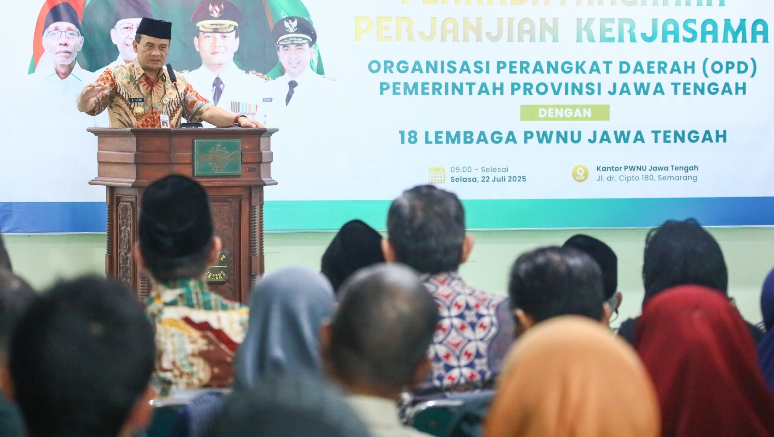 Gubernur Ahmad Luthfi dan PWNU Menginisiasi Pendirian Klinik Kesehatan di Seluruh Kabupaten/Kota Jawa Tengah