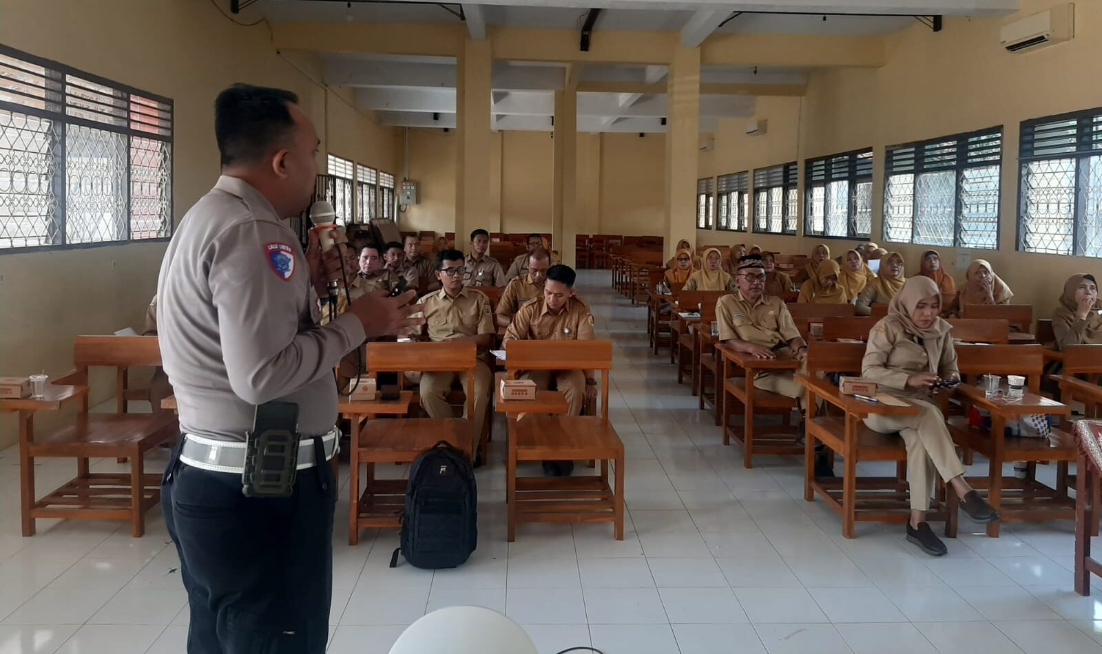 Satlantas Polres Pekalongan Gandeng Guru PKN Jadi Duta Tertib Lalu Lintas