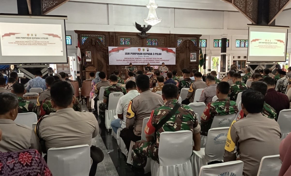 Bupati Kumpulkan Tiga Pilar di Pemalang Guna Antisipasi Gangguan Kamtibmas