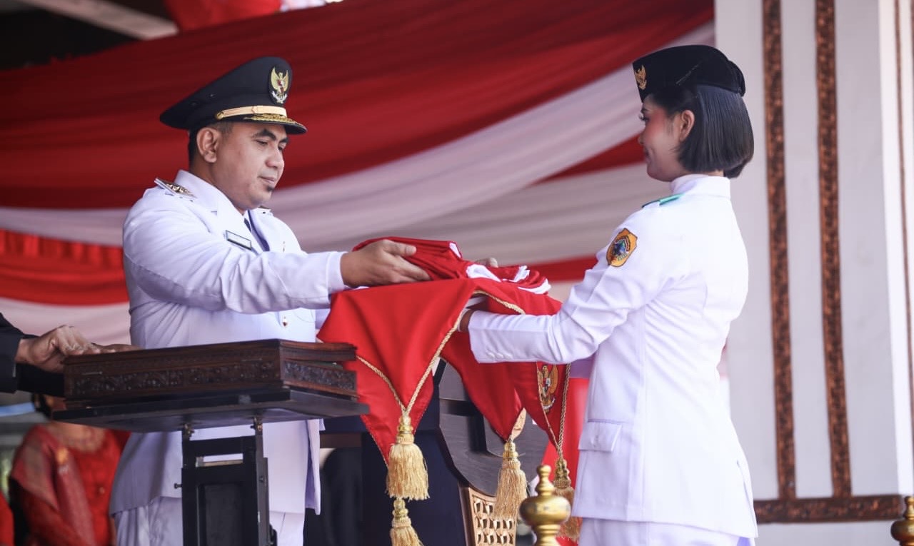 Bupati Sudewo Sakit, Wakil Gubernur Jateng Pimpin Upacara HUT RI di Pati