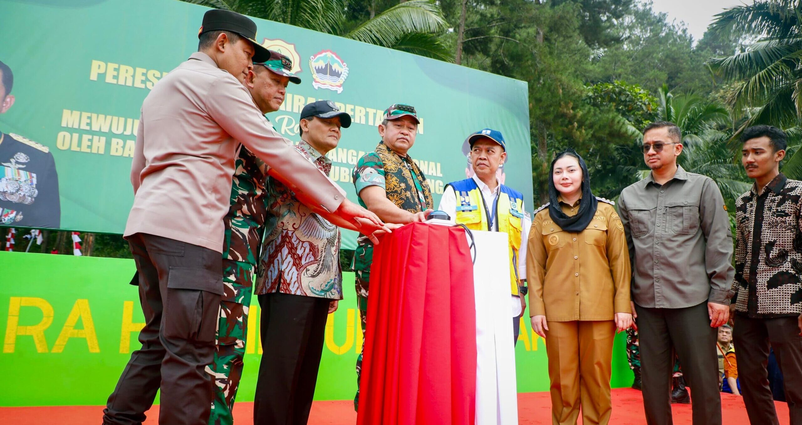 Ahmad Luthfi Resmikan Irigasi Pertanian, Wujudkan Jateng Sebagai Lumbung Pangan