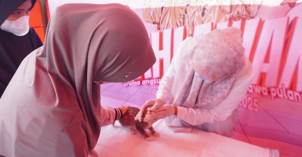 Cegah Rabies, Pemkab Batang Terus Gencot Vaksinasi Hewan Gratis
