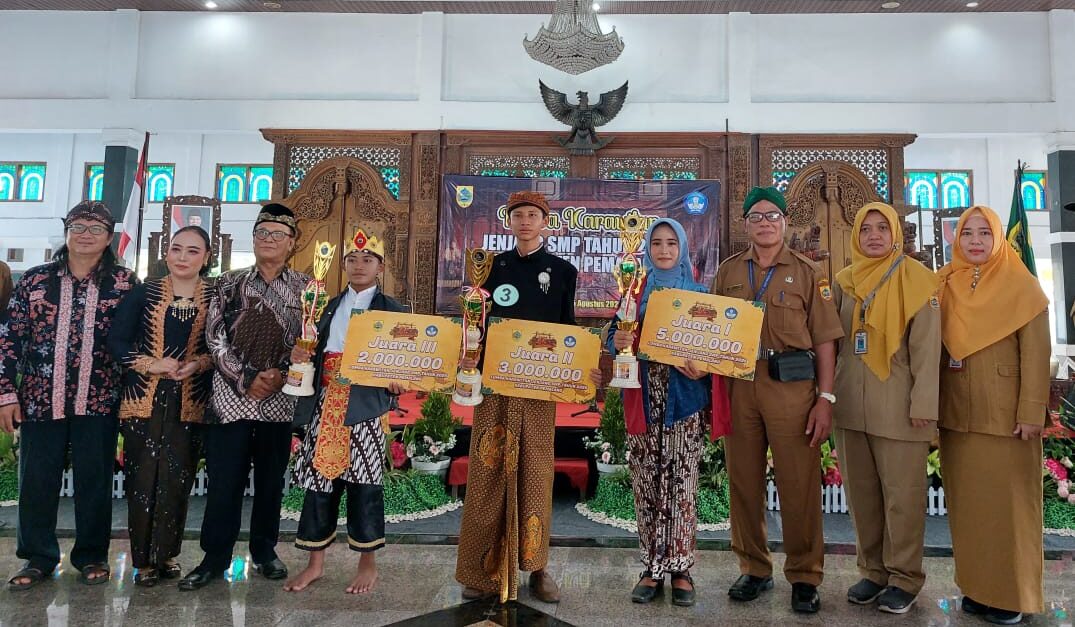 Inilah Juara Lomba Karawitan Jenjang SMP Kabupaten Pemalang 2025
