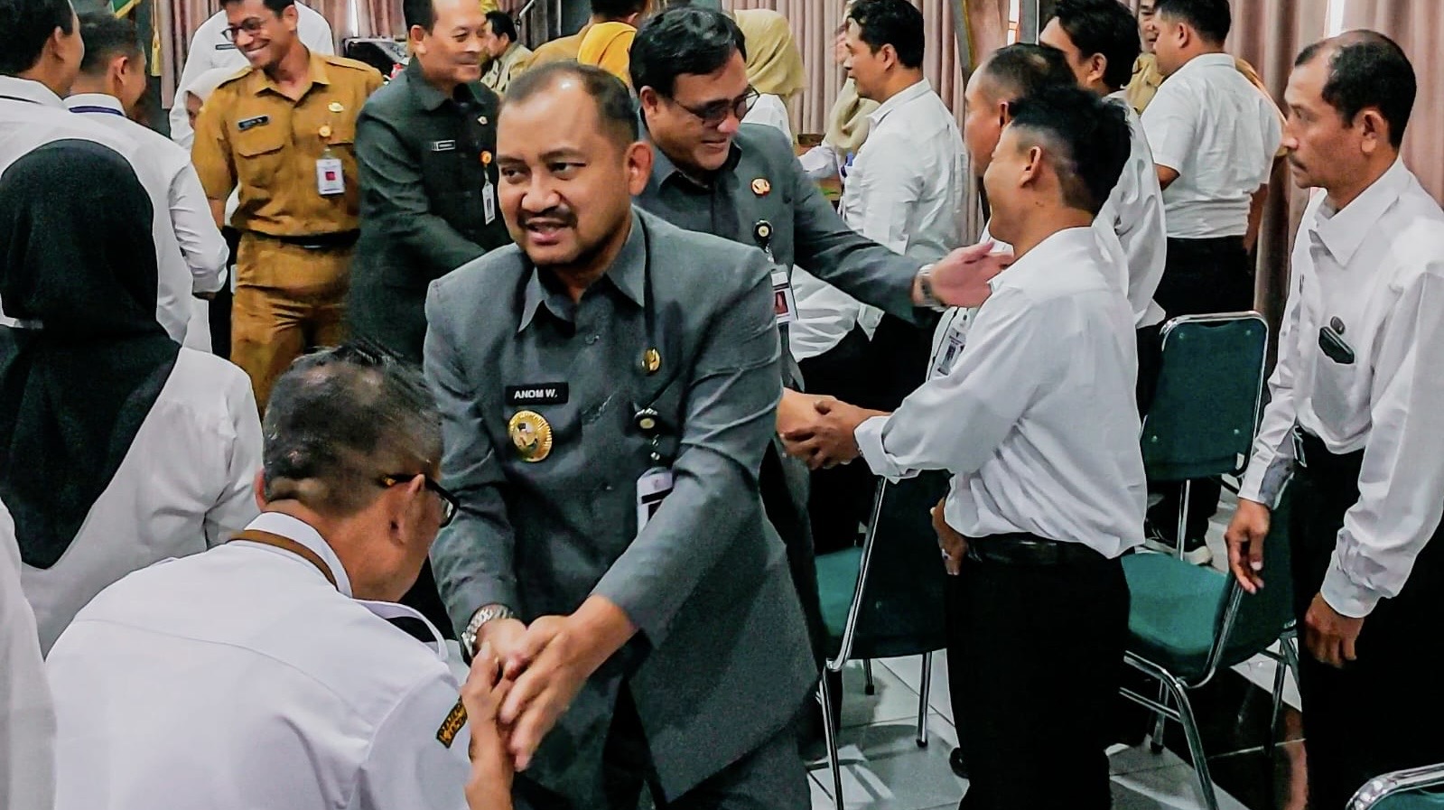 Bupati Pemalang Mutasi 30 Pejabat, Ini Daftarnya