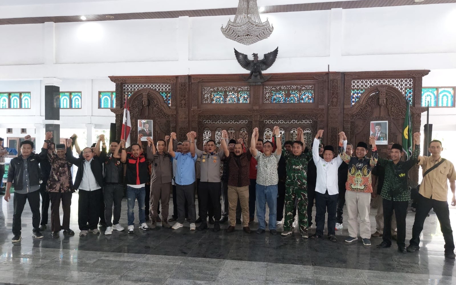 Pemalang Dikepung Gejolak, Pemda dan Ormas Komitmen Saling Jaga Wilayah