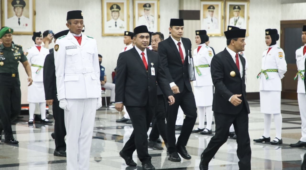 Gubernur Ahmad Luthfi Upacara HUT RI di Semarang, Wagub Taj Yasin Hadiri di Pati