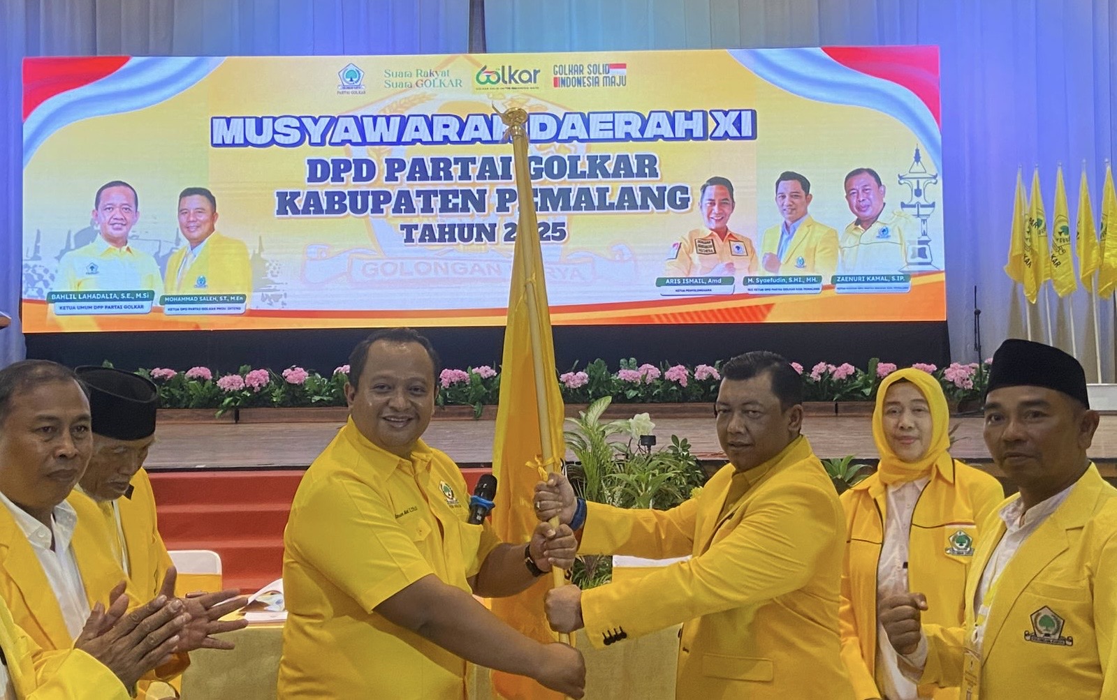 Musda XI Tetapkan Nur Azmi Wicaksono Ketua Golkar Pemalang 2025-2030