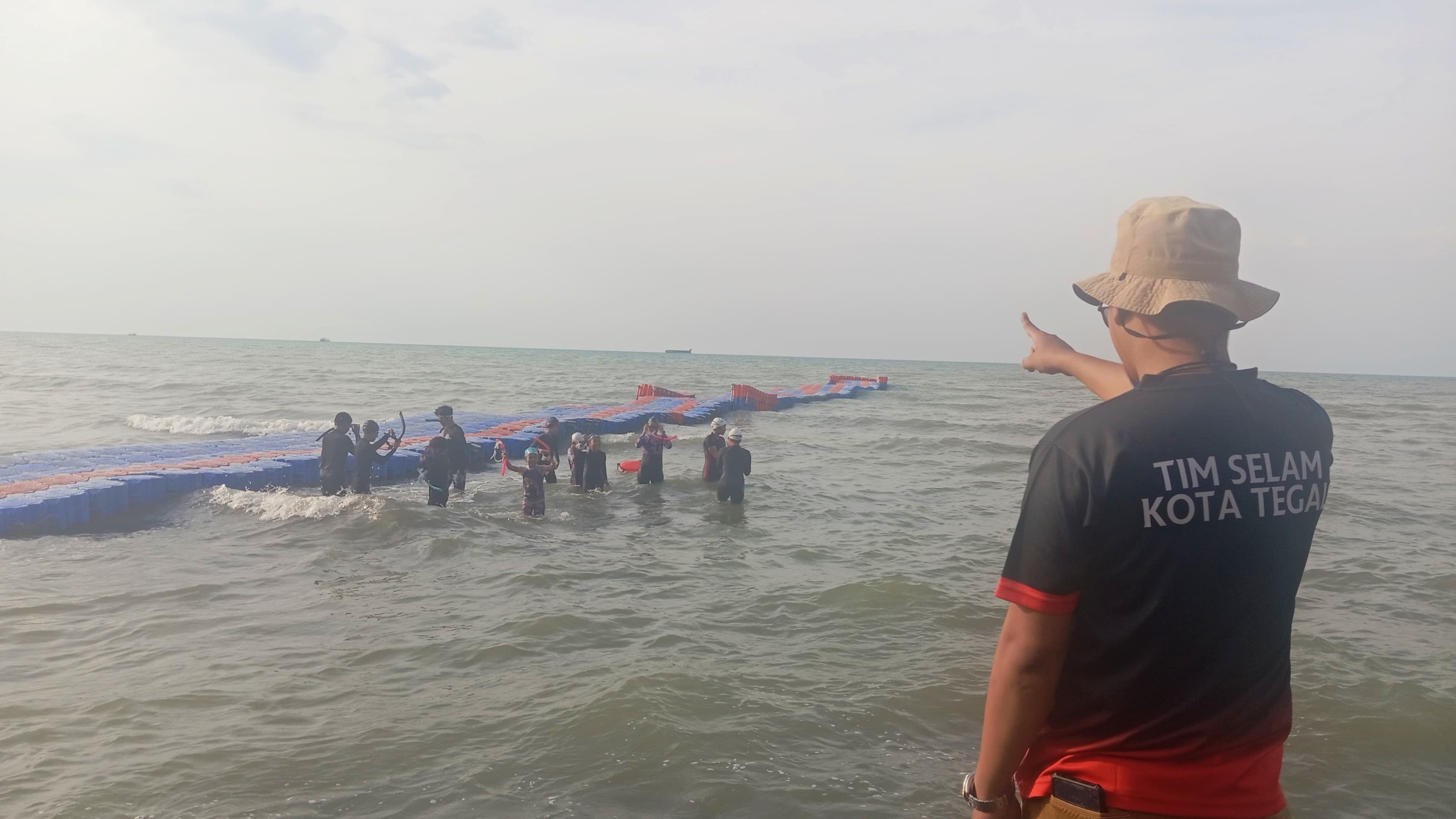 11 Atlet Possi Kota Tegal Latihan di Pantai Alam Indah, Siap Hadapi BK Porprov Jateng