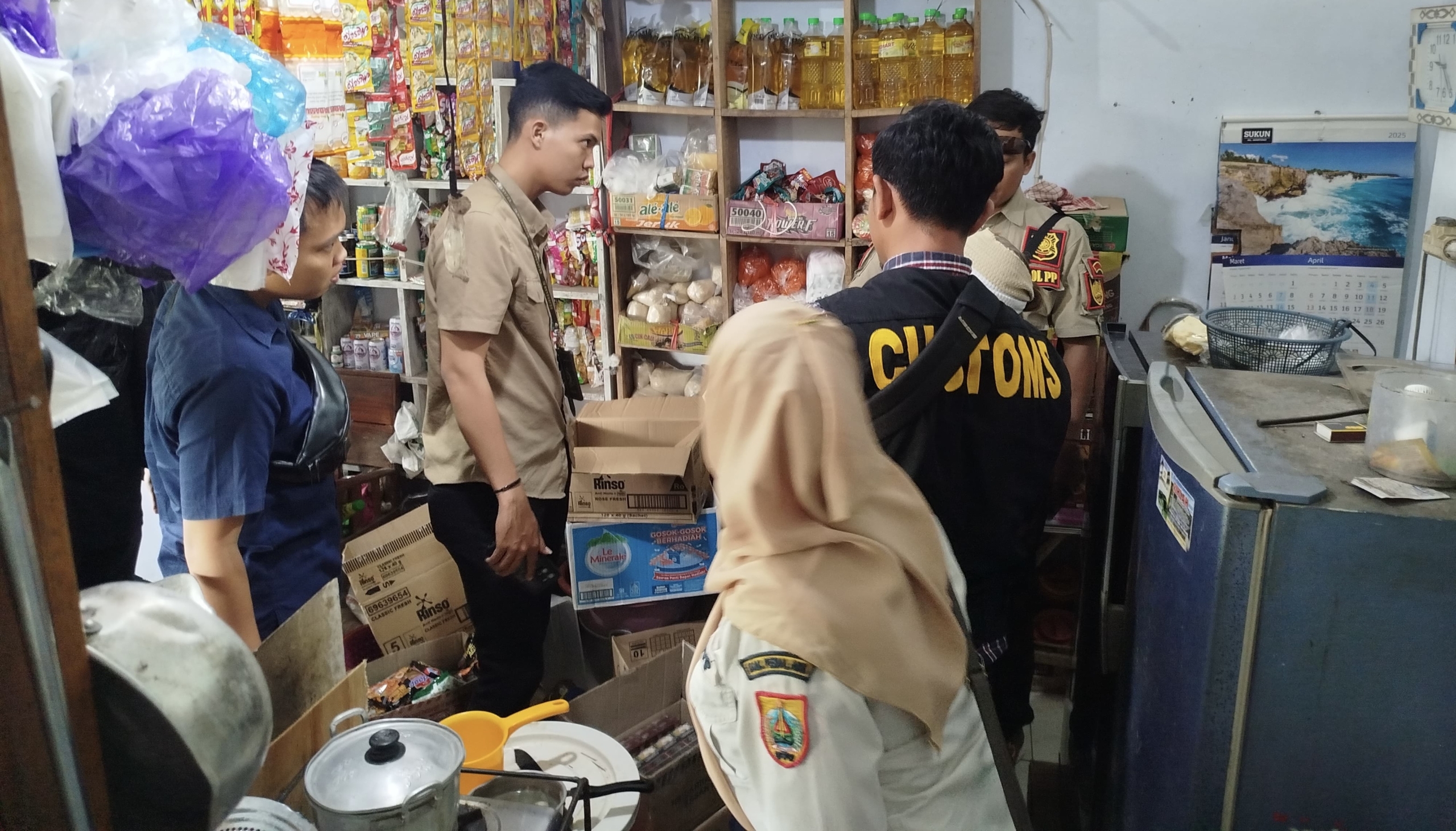 Satpol PP Pemalang bersama Bea Cukai Gencar Razia Rokok Ilegal