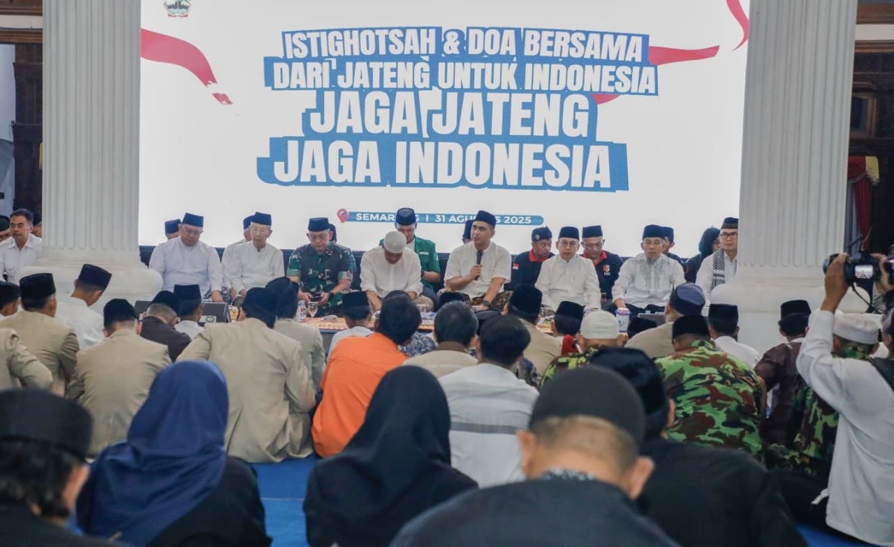 Tokoh Agama dan Masyarakat Jateng Sampaikan Seruan Damai untuk Indonesia