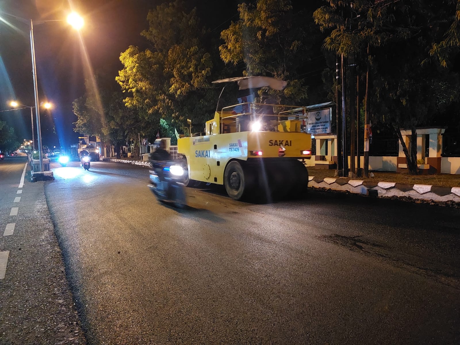 Satu Paket City Walk, DPUTR Jamin Pengaspalan Jalan Jenderal Sudirman Pemalang Mulus