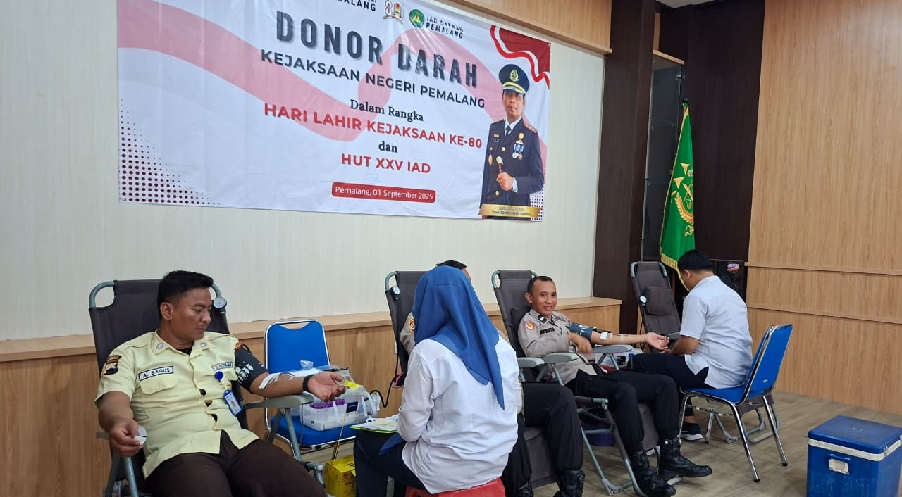 Kejari Pemalang Rayakan Harlah Kejaksaan RI ke-80 dengan Aksi Sosial