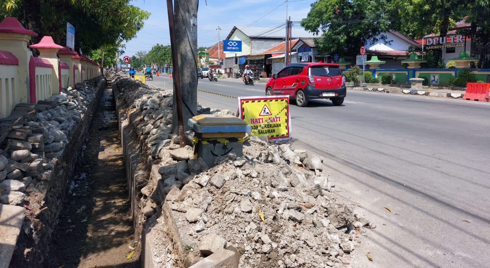Cegah Banjir Saat Hujan, Pemerintah Benahi Drainase Perkotaan Pemalang