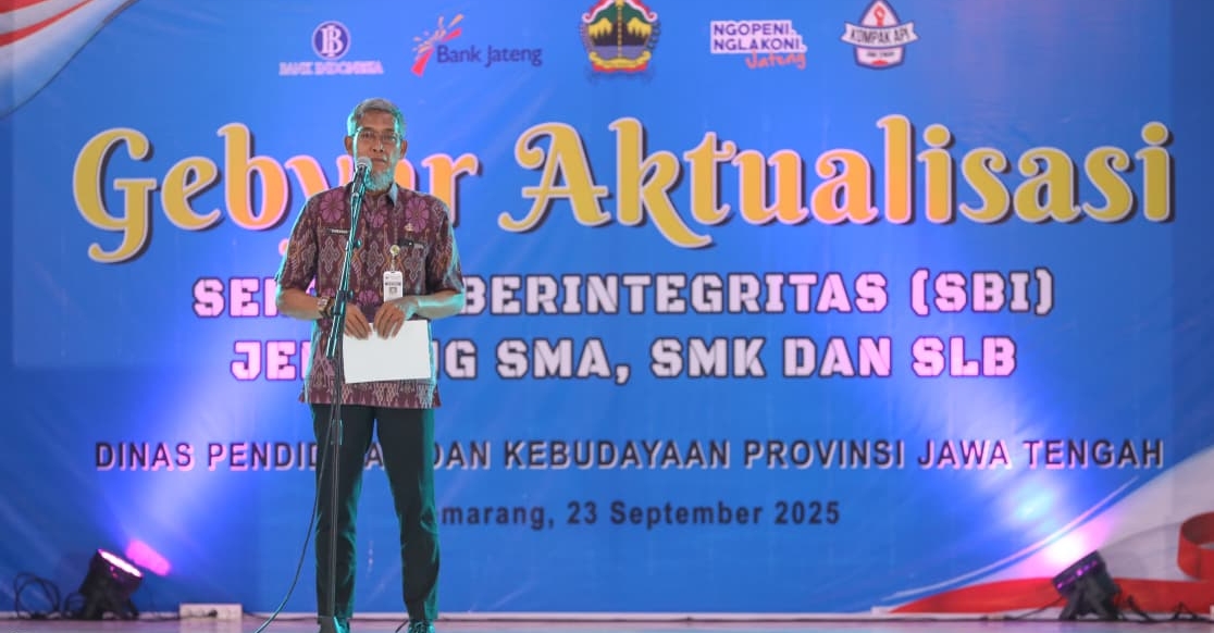 Pemprov Jateng Tegaskan Komitmen Bangun Sekolah Berintegritas