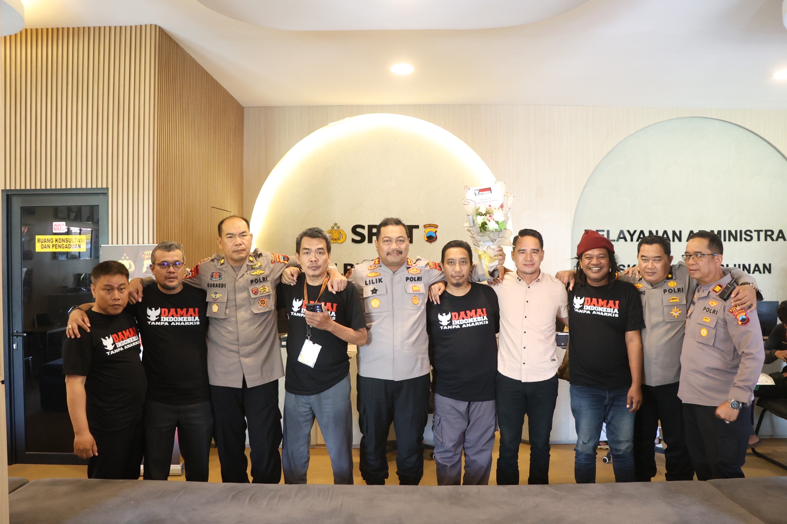 Aktivis Brebes Serukan Demokrasi Damai, Dukung Polri Jaga Keamanan dan Ketertiban