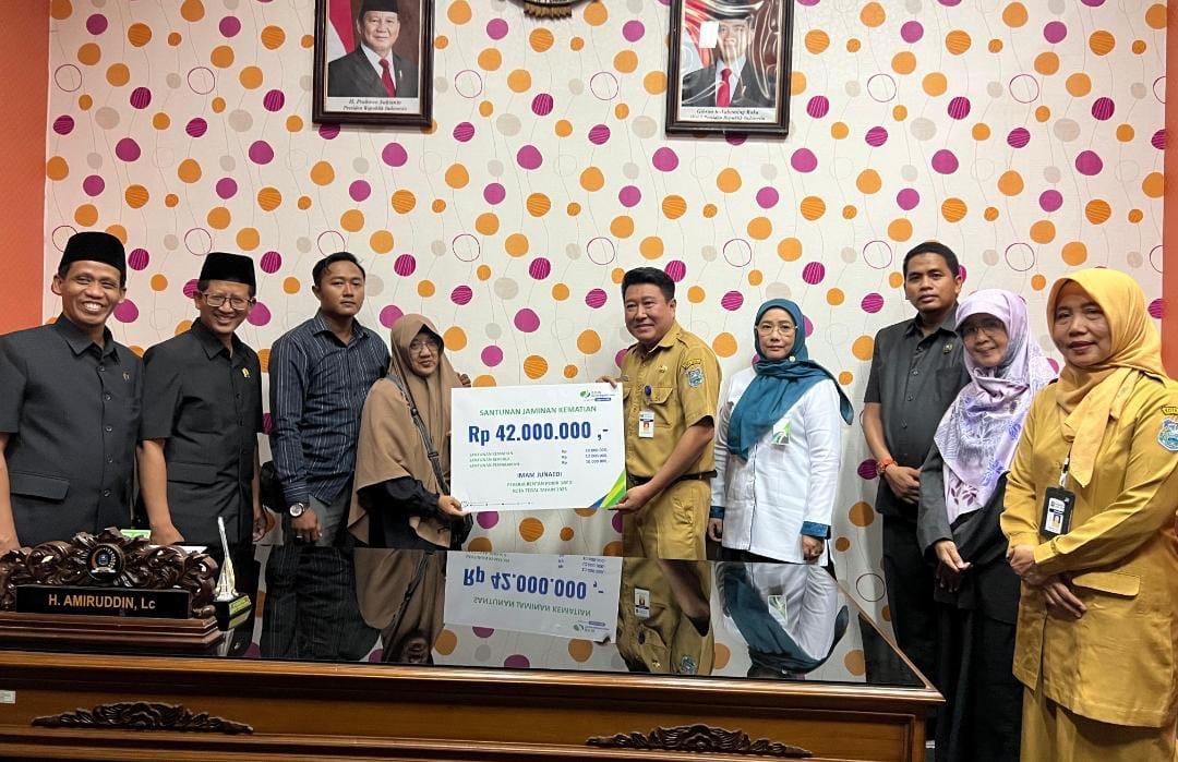 Kepesertaan BPJS Ketenagakerjaan di Tegal Capai 52,55 persen, Pemkot Gencarkan Pembinaan