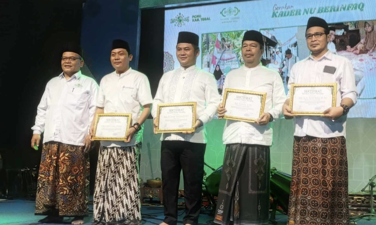 Meriah, Lailatul Ijtima dan Refeksi Hari Santri, PCNU Kabupaten Tegal Dukung PBNU Laporkan Trans7