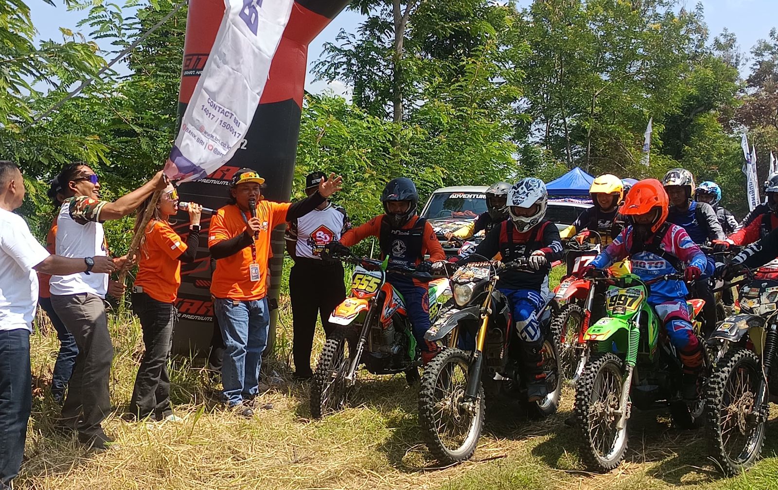 Trail Trabas Meriahkan HUT ke-80 TNI di Pemalang, Ratusan Raider Taklukan Jalur Belik