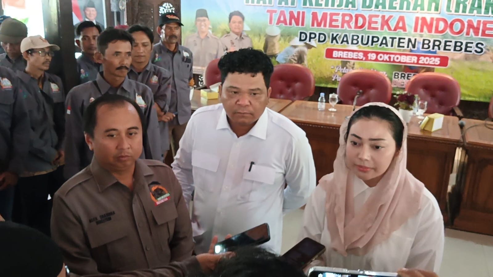 Soroti Nasib Petani di Rakerda Tani Merdeka, Bupati Brebes: Kita Harus Maju Bersama