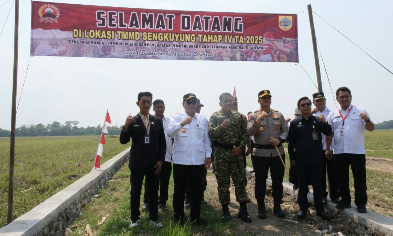 Proyek TMMD Bakal Buka Jalan Baru di Sukorejo Ulujami Pemalang