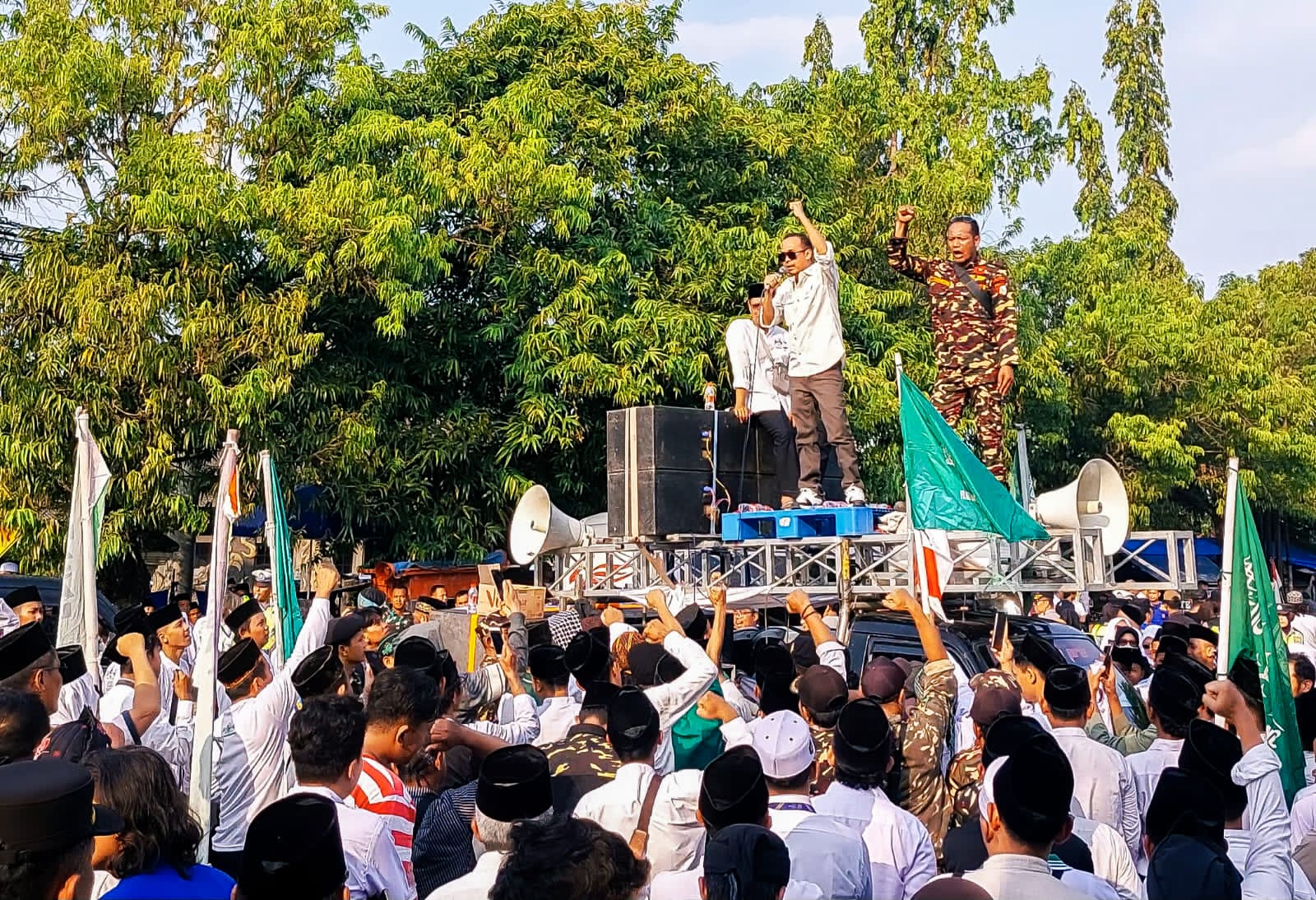 PKB Pemalang Gabung Aksi Bela Kiai, Desak Hak Siar Trans7 Dicabut