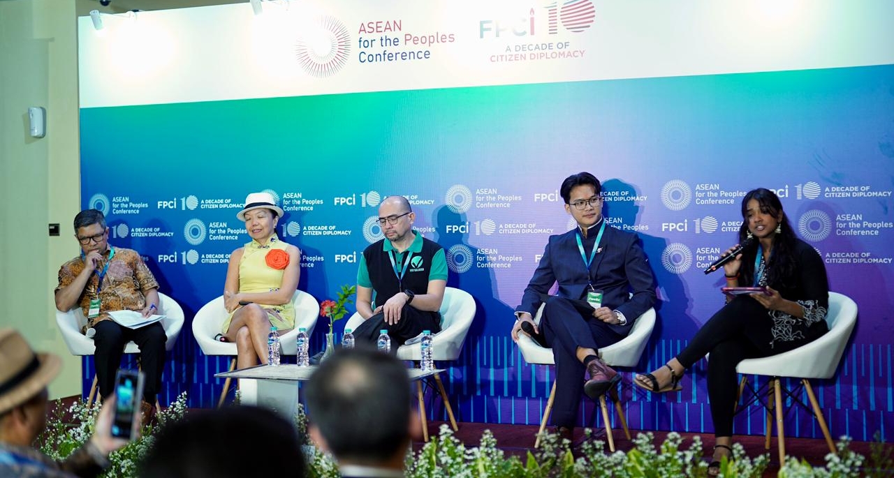 Mantan Calon Wakil Bupati Tegal, Mujab Tampil di Forum ASEAN For the Peoples Conference