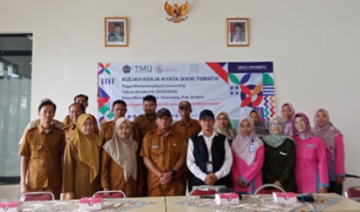 Mahasiswa KKN Tegal Muhammadiyah University Hadirkan Solusi Kesehatan Warga Desa di Brebes
