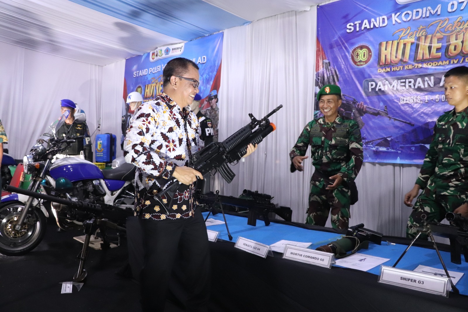 Wakil Bupati Brebes Apresiasi TNI Gelar Pesta Rakyat untuk Bangkitkan UMKM