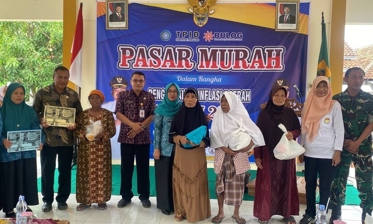 Stabilkan Harga Pangan, Pemkab Pemalang Gelar Pasar Murah di Desa-desa