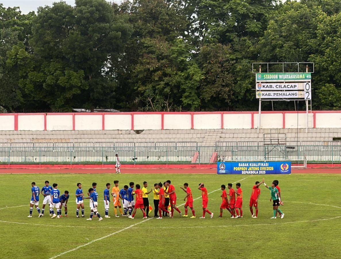 Debut Gemilang, Pemalang Gilas Cilacap 2 Gol Tanpa Balas di Grup A Kualifikasi Porprov Jateng 2026