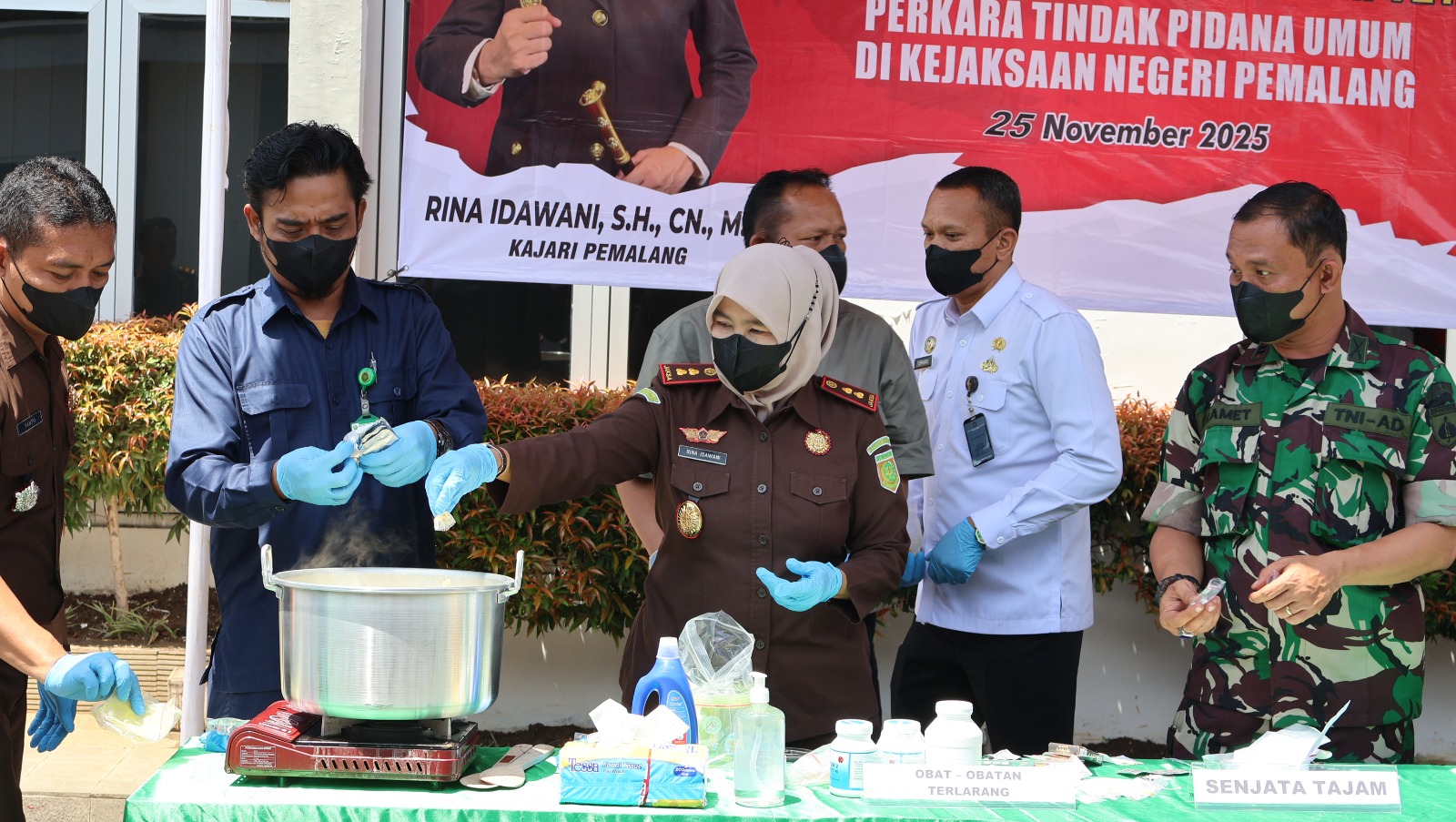 Pemusnahan Ribuan Obat Terlarang, Bukti Maraknya Peredaran Narkoba di Pemalang