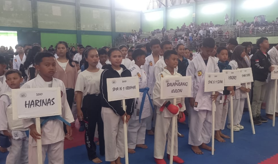 Forki Kabupaten Tegal Gelar Kejuaraan Karate Pelajar 2025, Ajang Pencarian Bibit Popda 2026